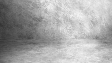 Concrete wall white color for background. Old grunge textures with scratches and cracks. White painted cement wall texture.