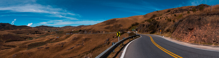 driving on the Colombian's road