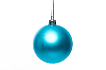 Blue Christmas ball