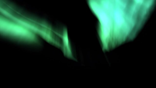 Aurora Borealis Realistic Animation Loop Green 1 Northern Lights