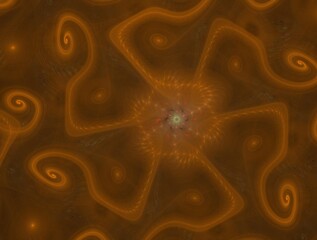 Imaginatory fractal background Image