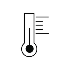 thermometer temperature gauge icon vektor