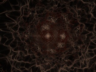 Imaginatory fractal background Image