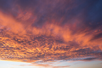 Obraz premium Colored clouds and sky in sunrise time_01