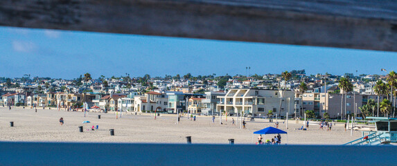 beach volleyball court