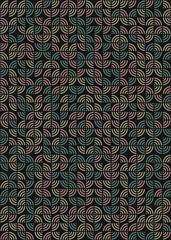 Abstract Geometric Pattern generative computational art illustration
