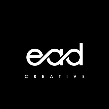 EAD Letter Initial Logo Design Template Vector Illustration