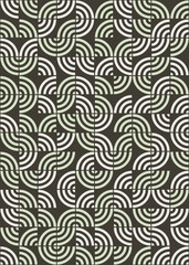 Abstract Geometric Pattern generative computational art illustration