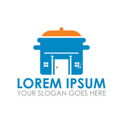 home food vector , restaurant logo