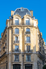 Neuilly-sur-Seine, luxury buildings in the center
