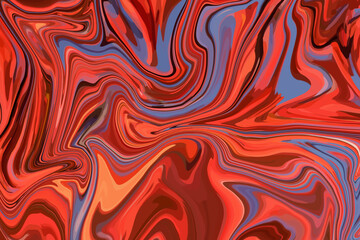Abstract marble texture. Fluid art with mixing paint effect. Liquid acrylic artwork with beautiful mixed paints. Suitable for posters, presentations, cards, invitations, websites, wallpaper etc.