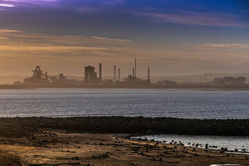 Fototapeta premium cargo ship in port