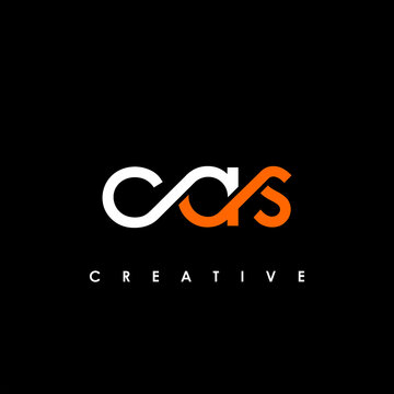 CAS Letter Initial Logo Design Template Vector Illustration