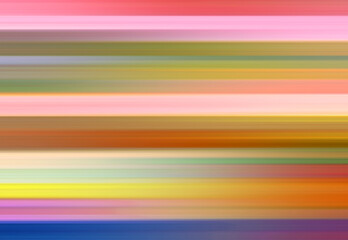 Colorful abstract background. Artistic motion blurred gradient lines. Rainbow color. 
