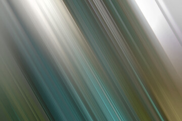 Colorful abstract background. Artistic motion blurred gradient lines. Green, blue and gray color.
