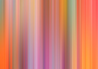 Colorful abstract background. Artistic motion blurred gradient lines. Orange, pink, and purple color.

