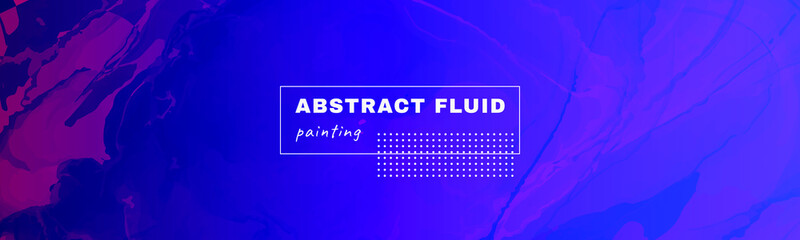 Fototapeta na wymiar Blue Dynamic Flow Background. Alcohol Inks Paint Texture. Flow Background. Purple Abstract Marble. Modern Liquid Flyer.