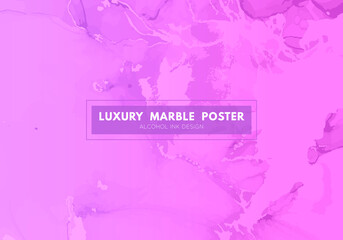 Chic Elegant Background. Liquid Marble Effect. Abstract Pastel Frame. Art Design. Rose Elegant Background. Watercolour Trendy Pattern. Ink Banner. Vector Card. Pink Elegant Background.