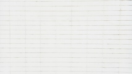 White brick wall. Horizontal violet background. Abstract wallpaper. 