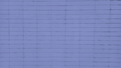 Lilac brick wall. Horizontal violet background. Abstract wallpaper. 