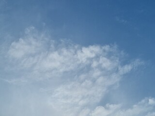 blue sky with clouds