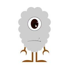 cartoon monster
