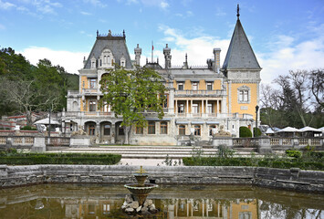 Massandra Palace in the Crimea, Russia.