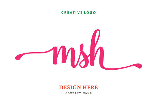MSH lettering logo is simple, easy to understand and authoritative