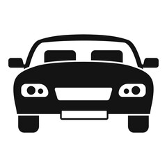 Auto icon. Simple illustration of auto vector icon for web design isolated on white background