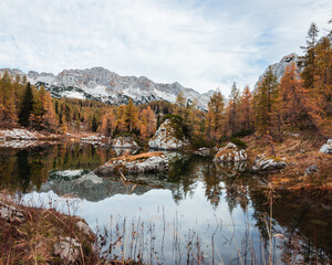 autumn in the mountains