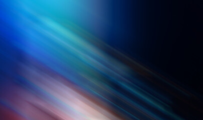 abstract background with lines blue light motion blur