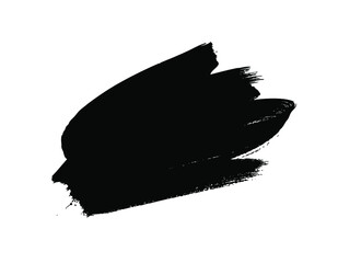 Paint drawing seamless pattern black and white smear. Hand drawn abstract illustration grunge elements. Vector abstract objects for design 