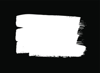 Paint drawing seamless pattern black and white squares. Hand drawn abstract illustration grunge elements. Vector abstract objects for design 