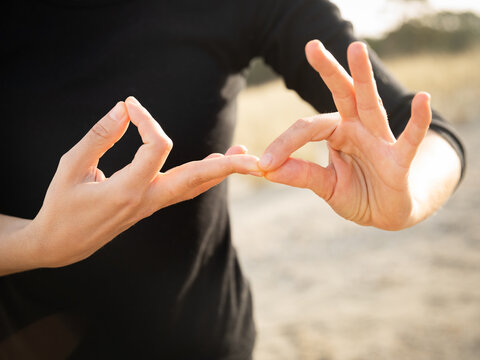 Dramaschakra Mudra f&uuml;r Meditations und Yoga Praxis