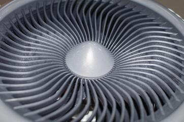 Electric fan heater for heating.