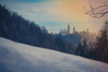 landscape in the mountains