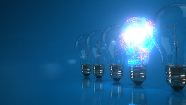 Light Bulb Color Splash
