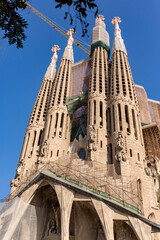 sagrada familia in Barcelona