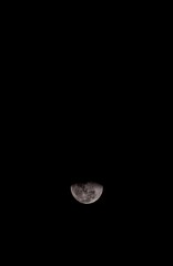Moon in Night Sky © underworld