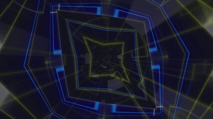 Abstract Hi Tech geometric illustration. Wallpaper for your web site design, titles, overlay and etc.