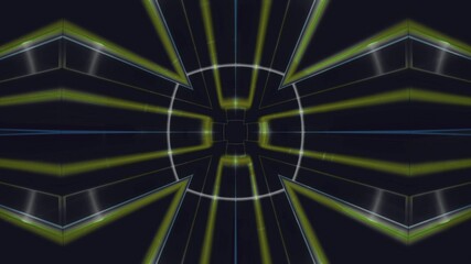 Abstract Hi Tech geometric illustration. Wallpaper for your web site design, titles, overlay and etc.
