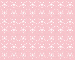 Pink and little stars cute pattern