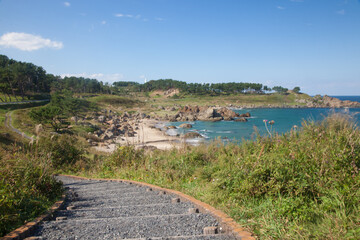 三陸復興国立公園,種差海岸の遊歩道