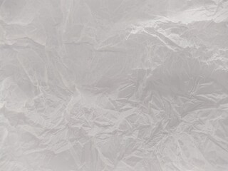 crumpled white paper texture and background closeup photo