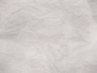 crumpled white paper texture and background closeup photo