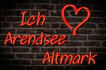 Obraz premium Arendsee (Altmark)