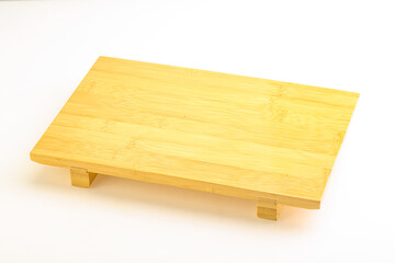 Bamboo wooden board for sushi