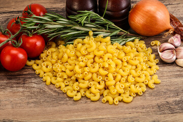 Raw Italian wheat pasta - Chifferi rigati