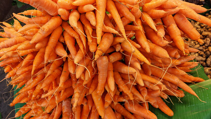 Carrots for sale in India