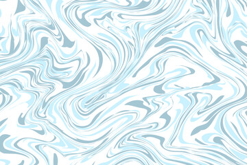 Fototapeta premium Blue Marble Ink Texture Abstract Background. Summer And Spring Banner. Vector